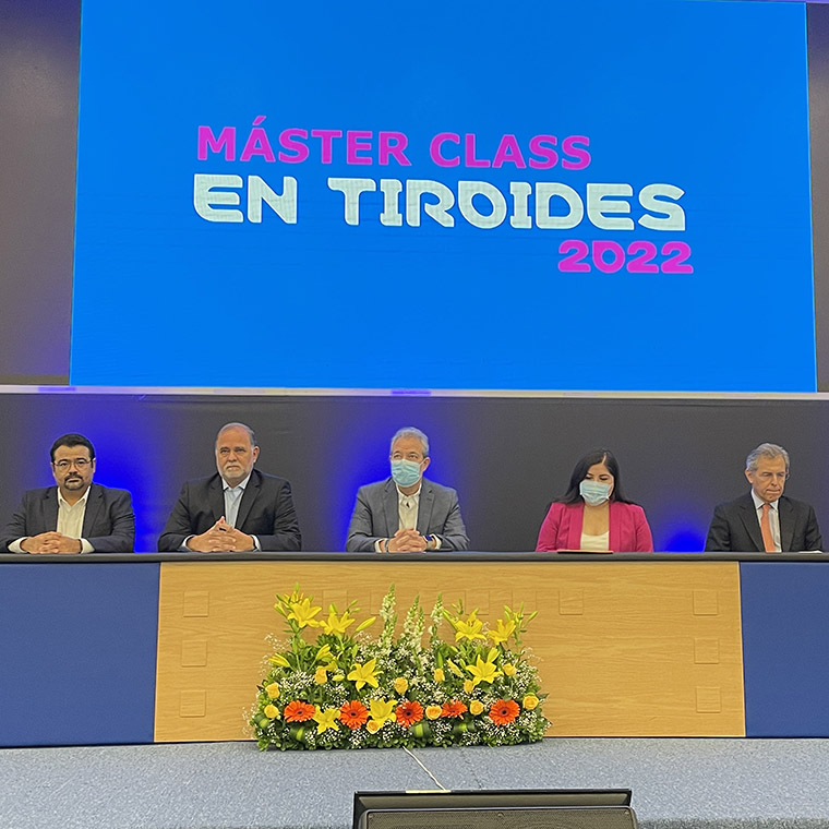 Inauguran la primera máster class en tiroides.