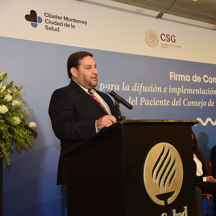 Dr. Jorge Eugenio Valdez García, decano de la Escuela de Medicina y Ciencias de la Salud, TecSalud del Tecnológico de Monterrey.