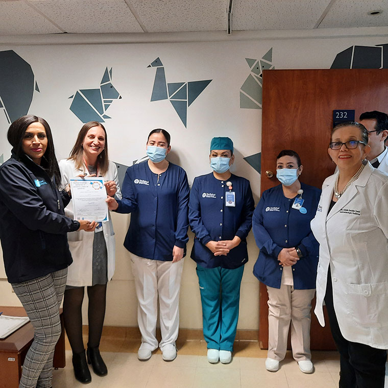 El Hospital San José cuenta con dos lactarios ubicados estratégicamente en sus instalaciones.