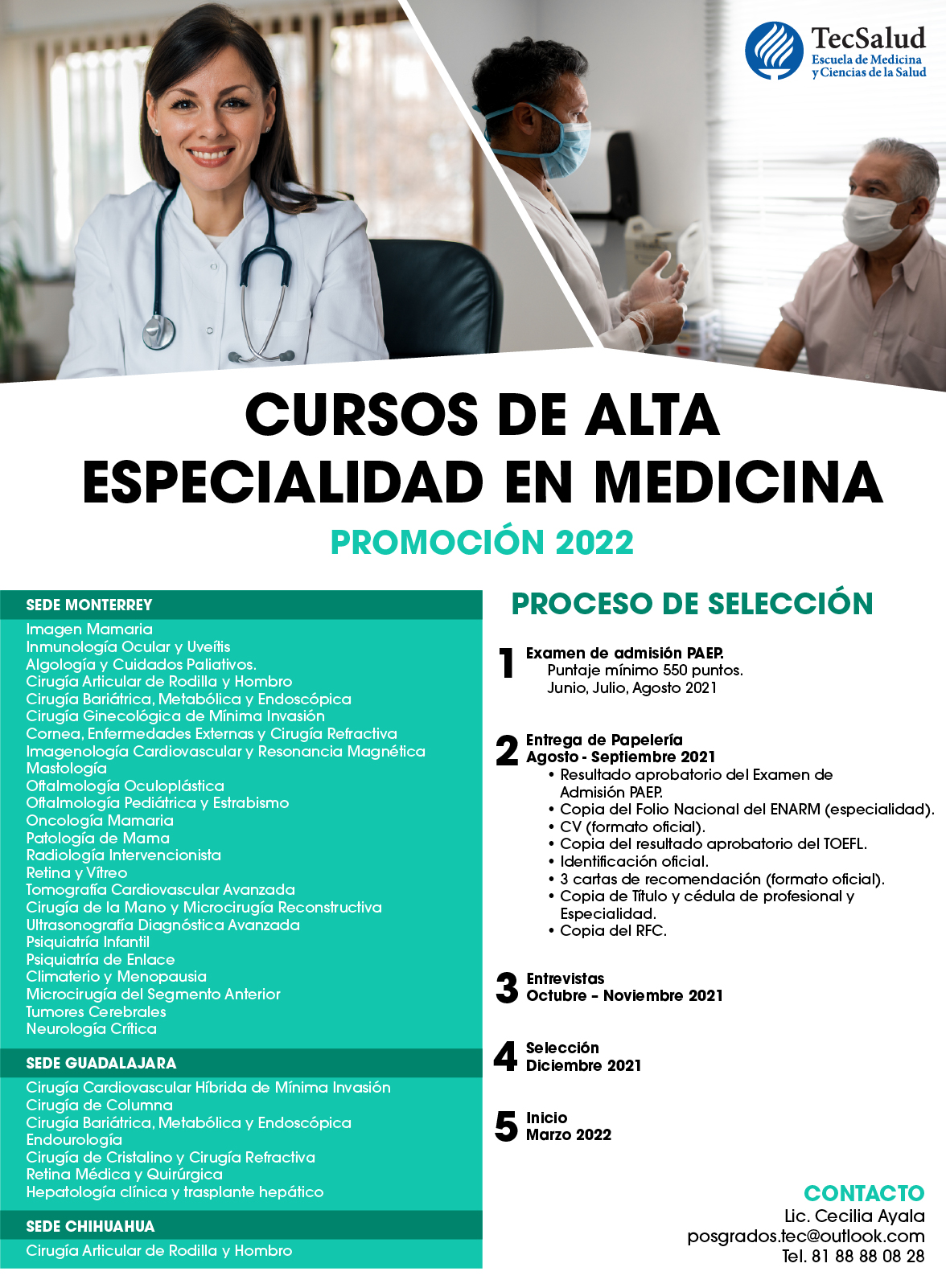 EMCS Covocatoria 2022 Cursos de Alta Especialidad Médica