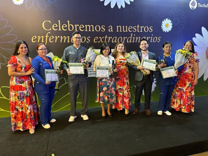 Equipo de enfermería galardonado en los DAISY Awards